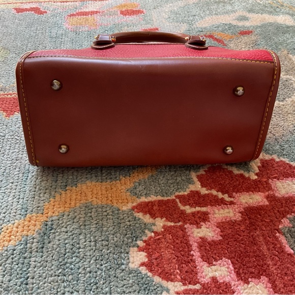 Dooney & Bourke / Red leather bag - Picture 9 of 9